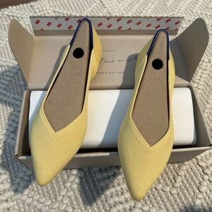 COPY - Rothy’s The Point flats - Daffodil